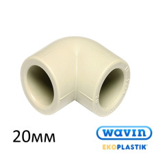 Колено 20/90 PPR Wavin Ekoplastik