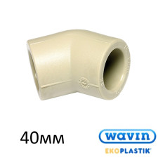 Колено 40/45 PPR Wavin Ekoplastik
