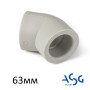 Колено ППР 63/45 ASG