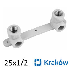 ППР Настінна планка змішувача 25 x 1/2 Krakow