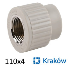 ППР Муфта с внутренней резьбой 110 x 4 Krakow
