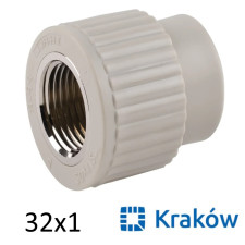 ППР Муфта с внутренней резьбой 32 x 1 Krakow