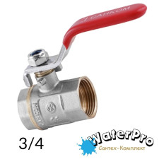 Кран кульовий 3/4 WATERPRO ВВ довга ручка
