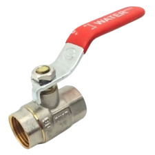Кран кульовий 1/2 ВВ з ручкою PN25 WATERPRO