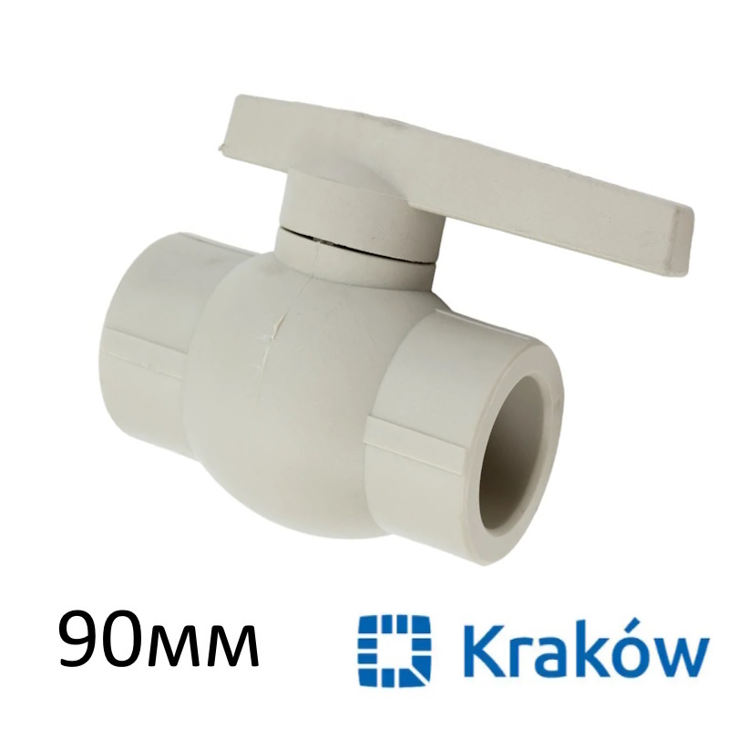 Поліпропіленовий кран 90 мм від фірми Krakow