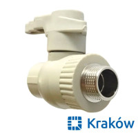 ППР Кран шариковый 25 x 1/2н (с резьбой) Krakow 