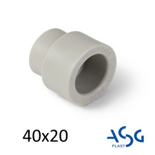 Перехідник-редукція ASG ВВ 40x20мм