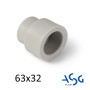 ППР Переходник редукция ASG 63x32мм