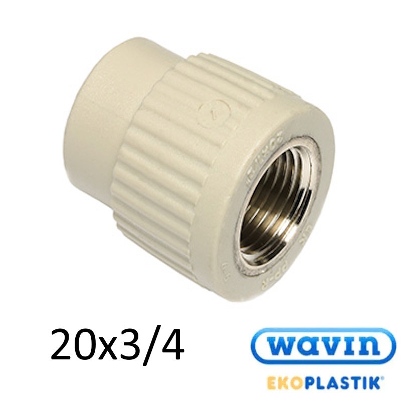 ППР Муфта МРВ 20-3/4в Wavin Ekoplastik