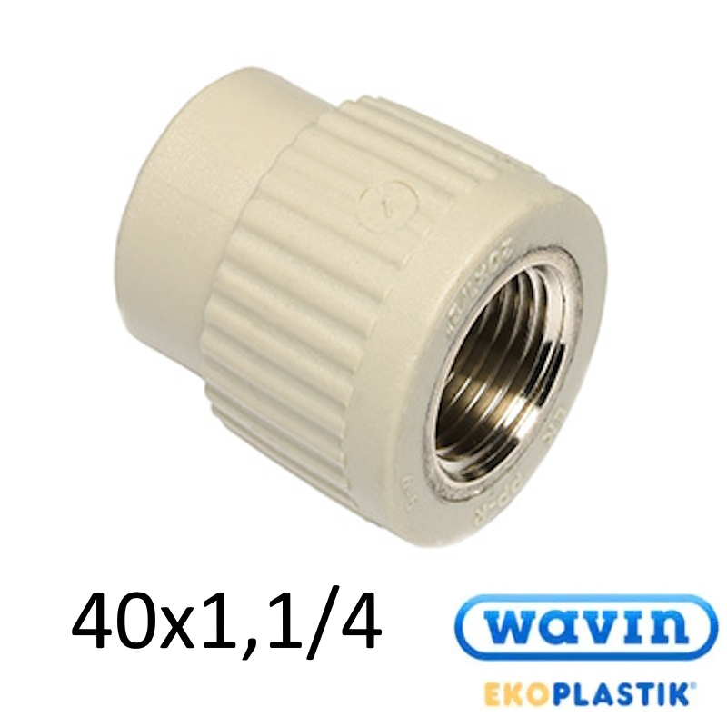 ППР Муфта МРВ 40-1,1/4в Wavin Ekoplastik