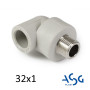ППР Колено 32х1 наружное ASG