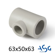 Редукционный тройник 63x50x63 ASG