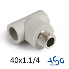 Тройник 40-1,1/4н-40 ASG