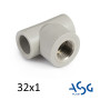 Тройник ППР 32 х 1" х 32 ASG