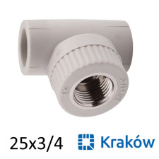 ППР Тройник 25 x 3/4в x 25 Krakow