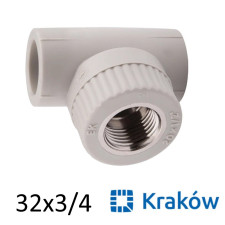 ППР Тройник 32 x 3/4в x 32 Krakow