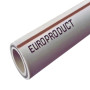 Труба поліпропіленова EUROPRODUCT 20x3,4 PPR Композит БАЗАЛЬТ