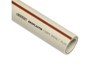 Труба ППР 40мм Wavin Ekoplastik Fiber Basalt Plus PN20 для опалення