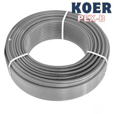 Труба для теплої підлоги 16мм KOER (SILVER) PEX-B EVOH Чехія