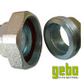 Американка чугунная 1,1/2 ВВ оцинкованная GEBO