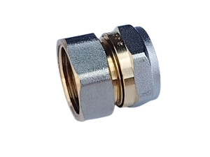Муфта металопластикова 16-1/2 внутр. обжимна цанга WATERPRO