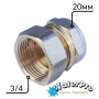 Муфта металопластикова 20-3/4 внутр. обжимна цанга WATERPRO
