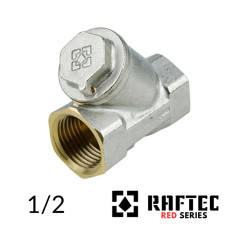 Фільтр грубий. очищення 1/2 RAFTEC KF01 Нікель