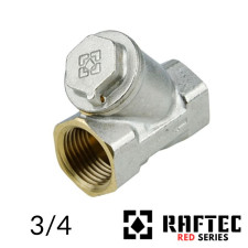 Фільтр грубий. очищення 3/4 RAFTEC KF02 Нікель