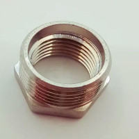Переходник Футорка 1/2в - 3/4н - Никель LEXLINE