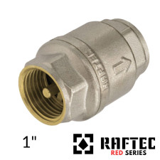 Клапан зворотний 1" RAFTEC KL03 Нікель