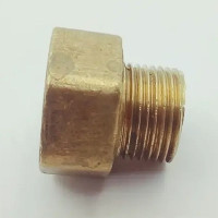 Переходник Лейка 1/2в - 3/8н усиленный латунный