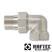 Американка угловая RAFTEC 1" никель