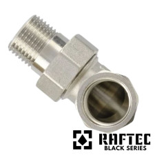 Американка кутова RAFTEC 3/4 нікель