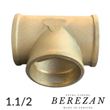 Трійник 1,1/2 ВВВ BEREZAN посилений