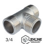 Тройник 3/4 ННН Никель LEXLINE