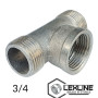 Тройник 3/4 НВН Никель LEXLINE