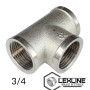 Тройник 3/4 ВВВ Никель LEXLINE 