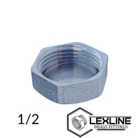 Заглушка 1/2в - Нікель LEXLINE посилена