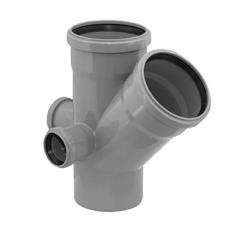 Хрестовина з відводом 110-110/45 х2 50 ліво/назад