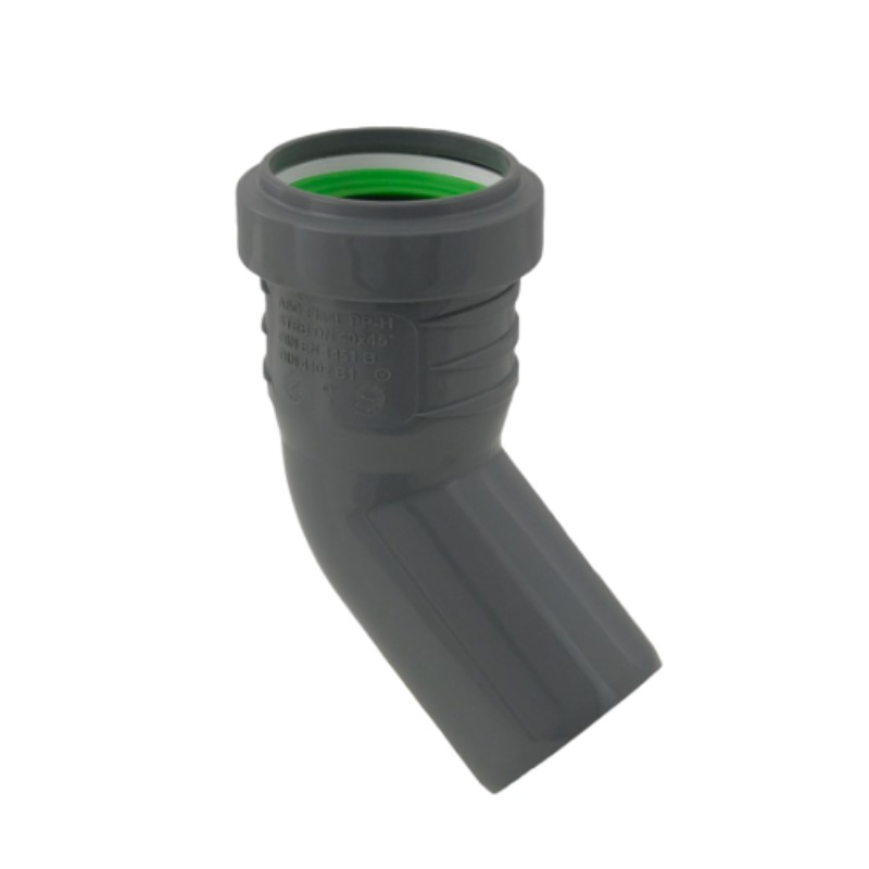 Коліно каналізаційне 40/45 ASG HTR