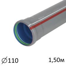 Труба каналізації 110/1,50м (2,2) Polmark Blue line