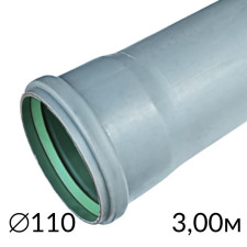 Каналізаційна труба 110 х 300см Polmark Зелена