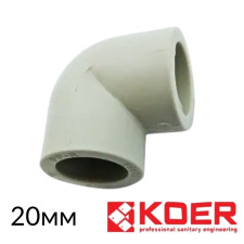 Колено 20/90 Koer