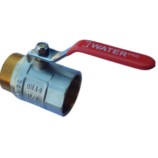 Кран 1,1/2 кульовий WATERPRO ВЗ довга ручка