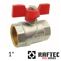 Кран шаровый 1 RAFTEC ВВ бабочка