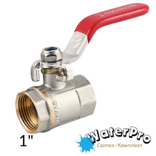 Кран кульовий 1 WATERPRO ВВ довга ручка