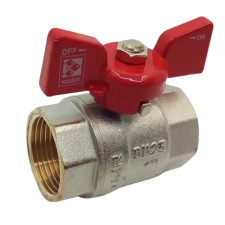 Кран кульовий 1 дюйм KOER ВВ метелик