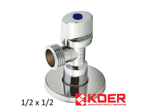 Кран приладовий 1/2 х 1/2 KOER (511) кульовий
