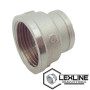 Переходная муфта латунная 1в х 3/4в х Никель LEXLINE