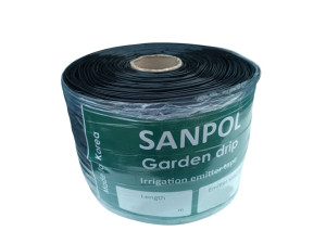 Крапельна стрічка Sanpol 300м х 30см (емітер.) 8mil 1,38л.